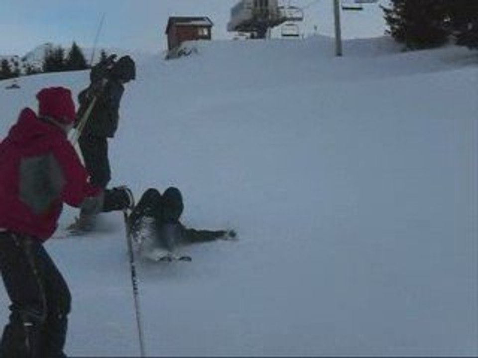 compilation des chutes de ski