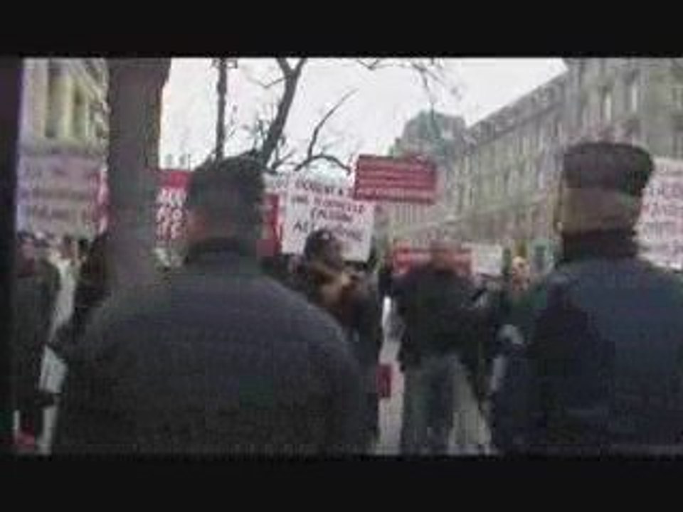 Manif RFI 5 mars Tribunal de Grande Instance