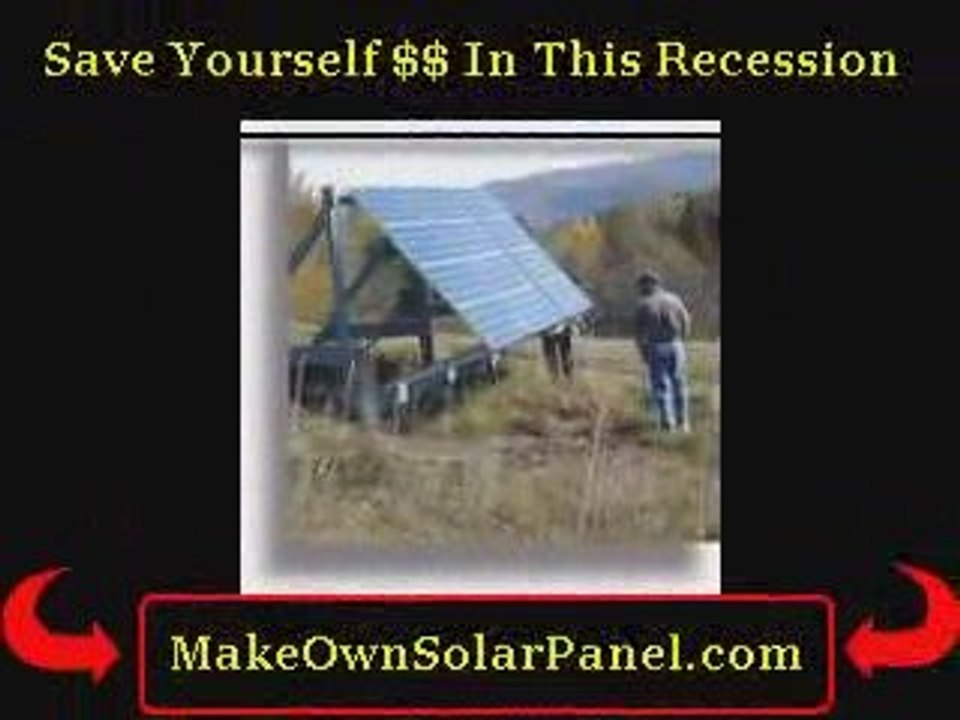Make Your Own Solar Panel