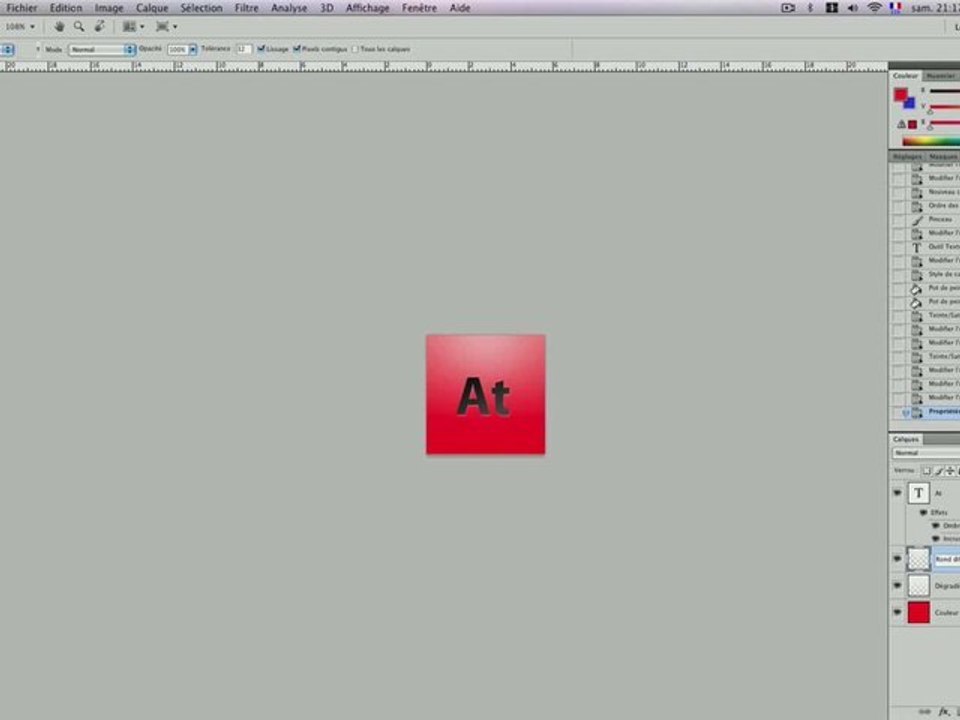 Créer un logo de la suite Adobe CS4