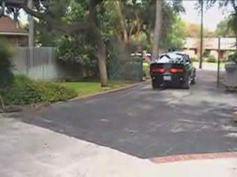 Shelby gt500 super snake exhaust sound burnout
