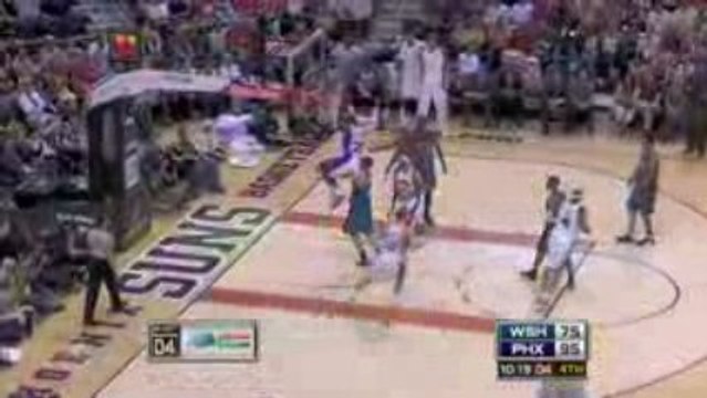 NBA Jason Richardson crosses up Andray Blatche and takes it