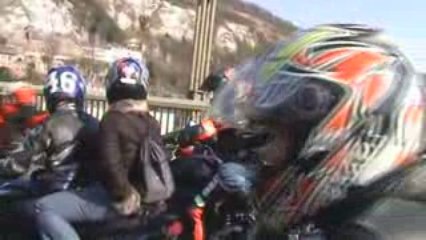 manif moto  a rouen