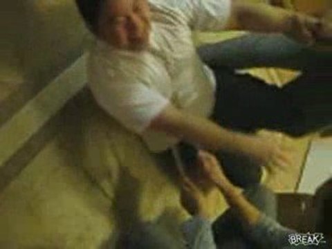 Régis se casse la gueule