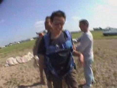 mon saut en parachute !