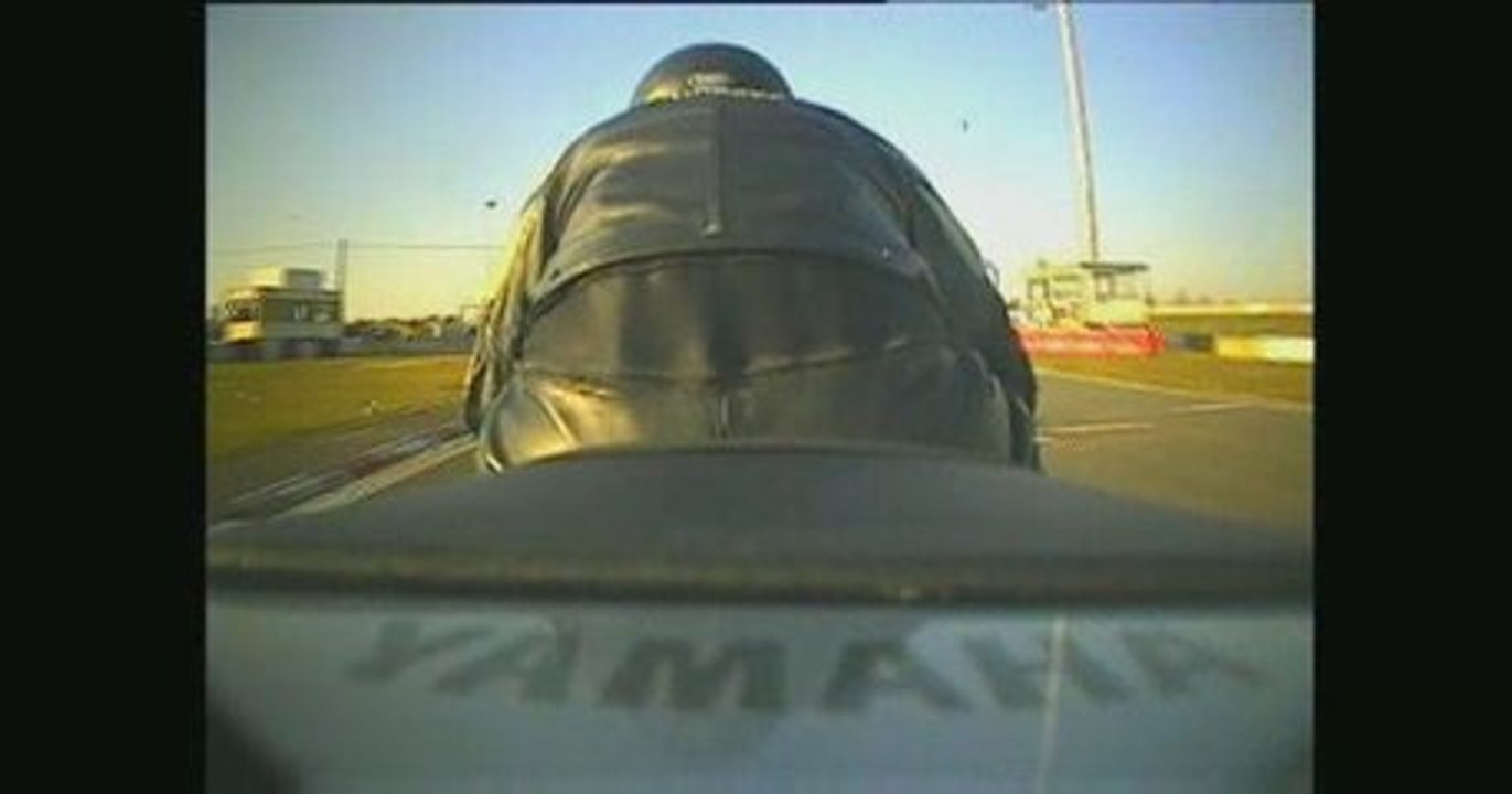 Circuit carole bagarre R1 CB supermot 21/03/2009