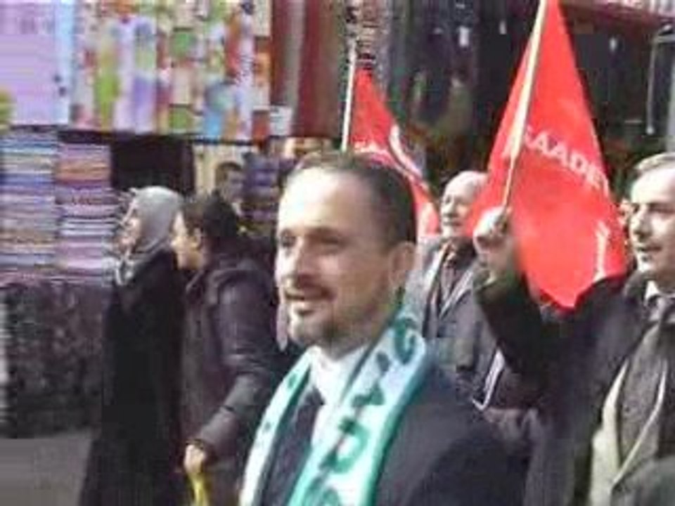 KAPALI ÇARŞI ESNAFINI ZİYARETİ