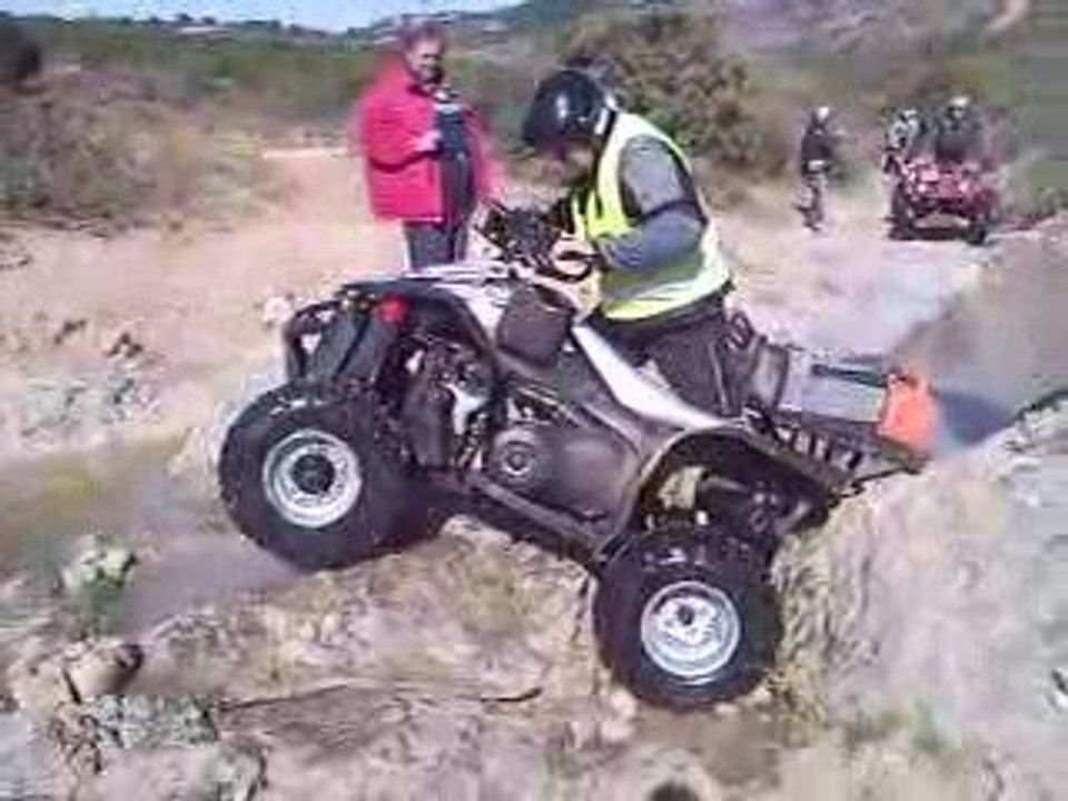 randonnée quad sud:Bruno l'homme qui n'a peur de rien