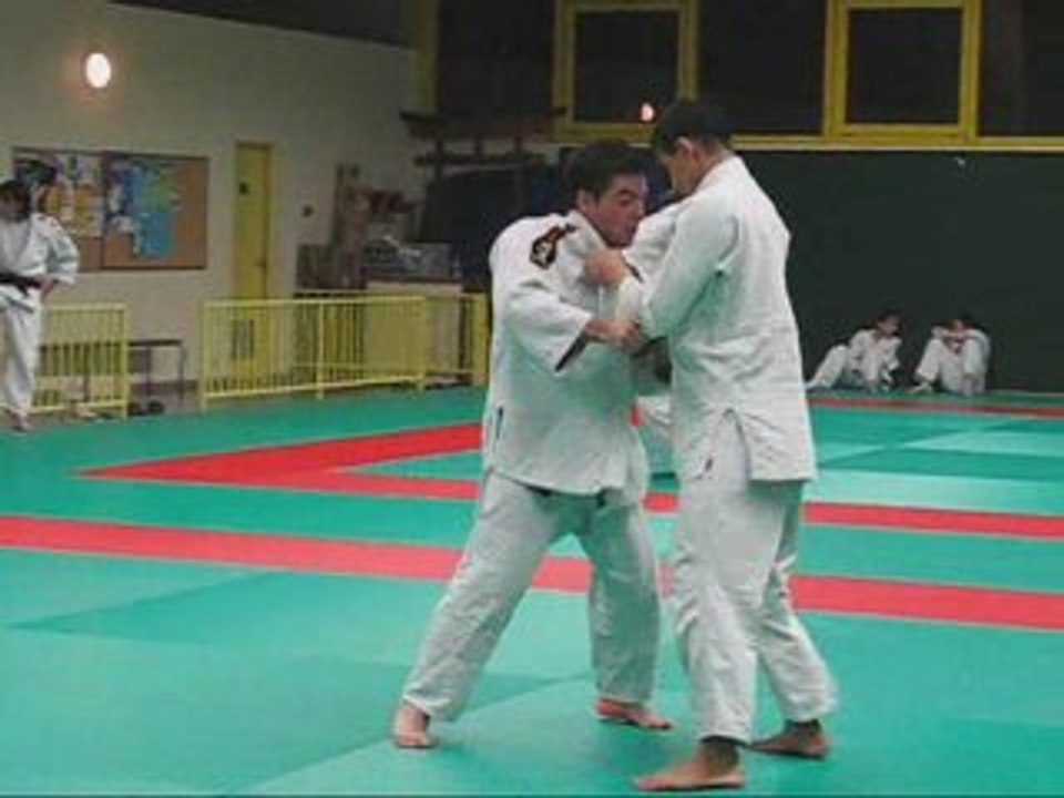 Didier et Jonathan  en randori