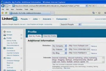 Optimizing LinkedIn Profile for SEO