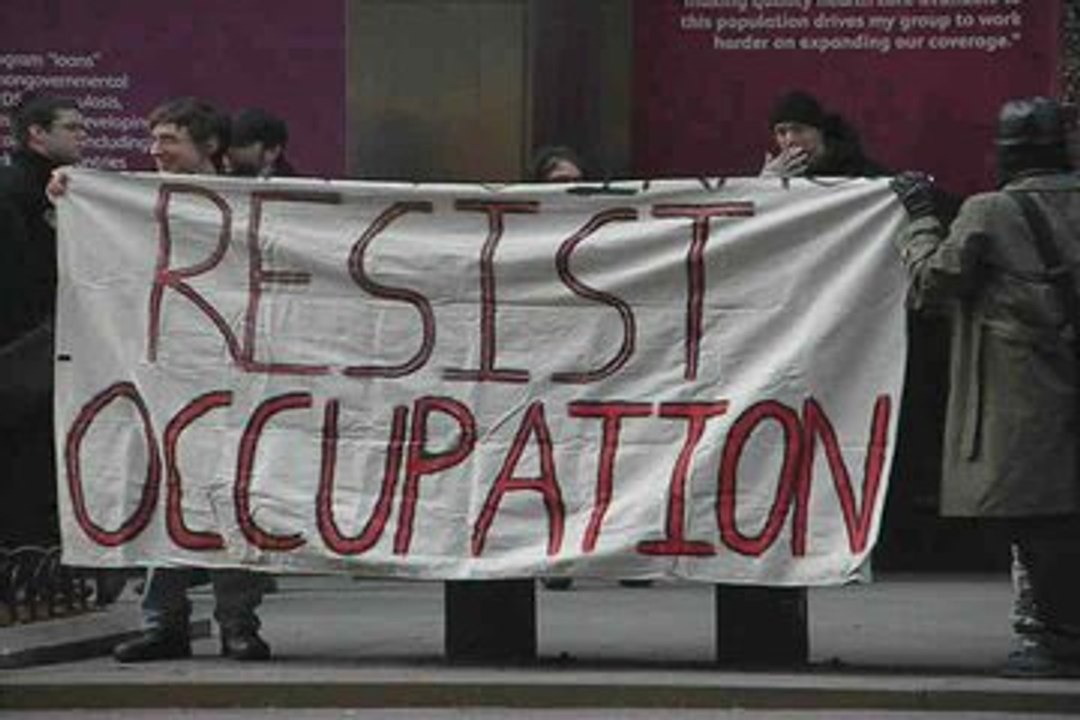 A 'vigil' outside Israeli Consulate in New York City