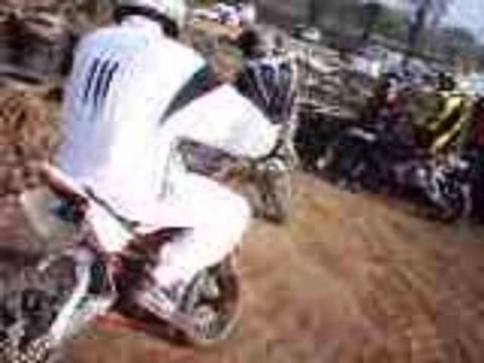 Molay-Littry,caméra embarque dirt bike