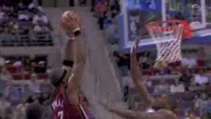 Nba Jason Maxiell big block vs Heat 22/03/2009