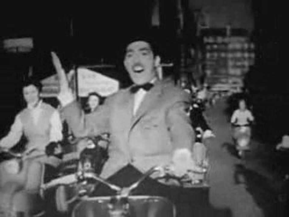ZAPPY MAX MOI ET MON SCOOTER 1953 FILM CLIP MUZIK PARIS F HQ