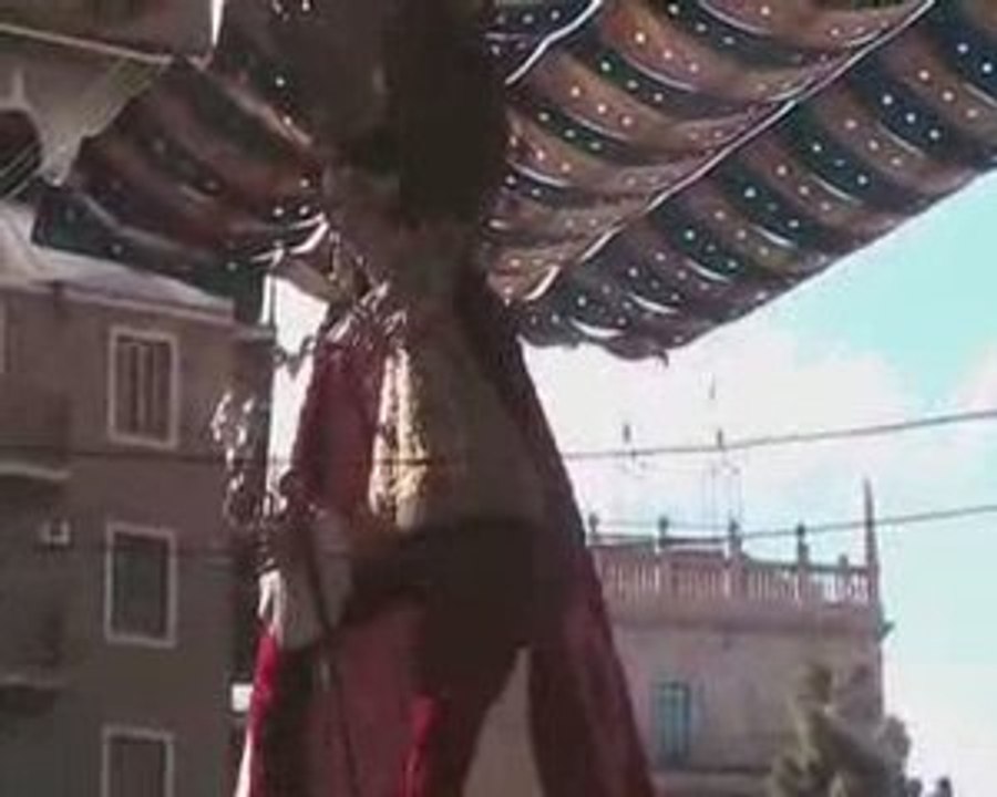Fallas 2008 Valencia La vierge film1