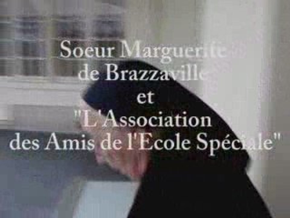 Ecole Spéciale de Brazzaville avec Soeur Marguerite