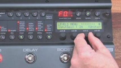 Nova System - Setting the input level