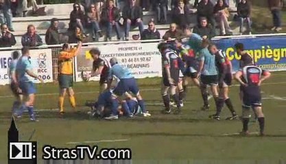 Rugby Compiegne 10 - 6 Strasbourg
