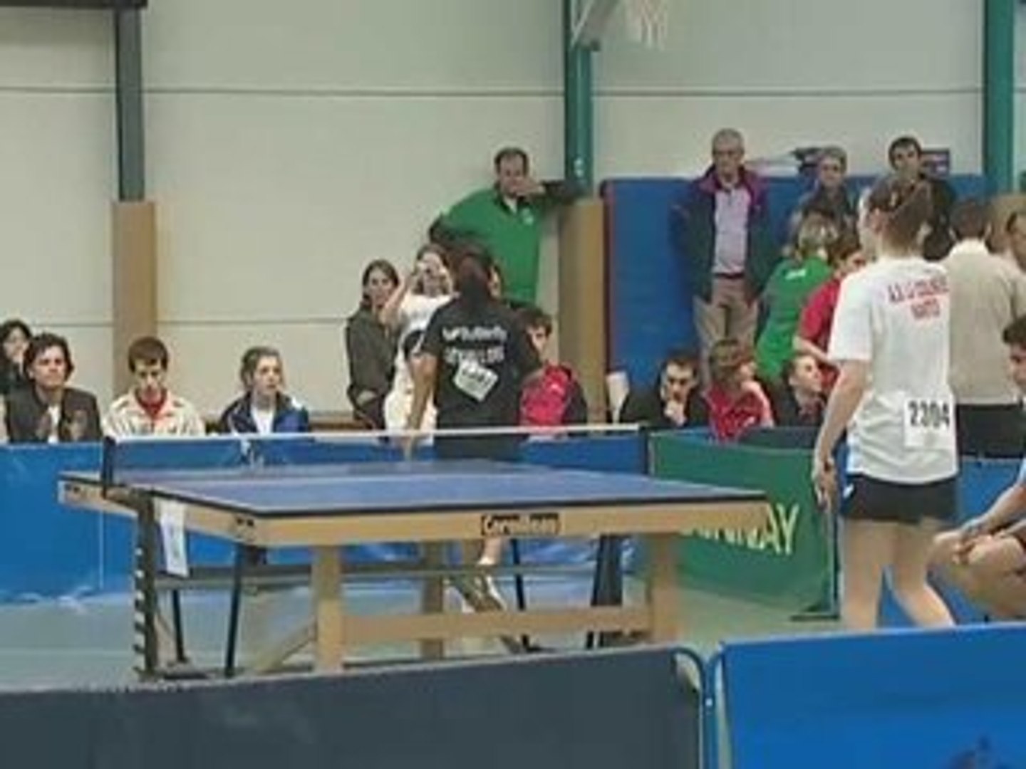 Troyes/Tennis de table : Championnat National des lycées - Vidéo Dailymotion