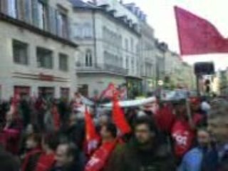 Manif du 19 mars 2009 a Mulhouse