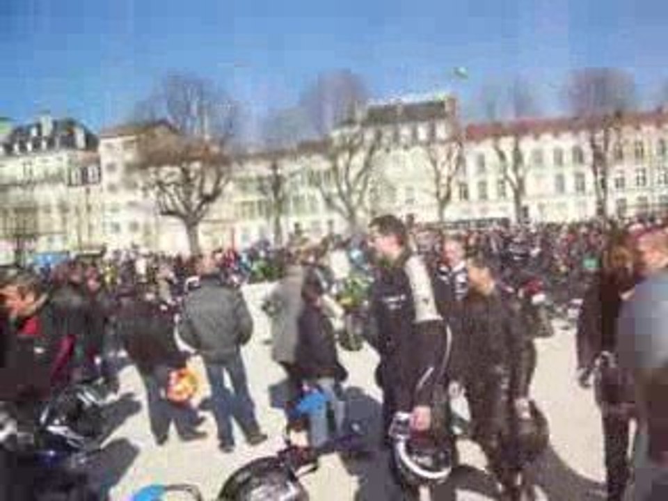 Manif moto à NANCY