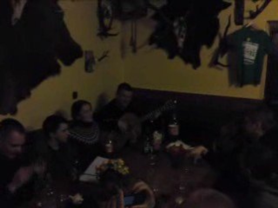 Dans un pub à Ustrzyki Górne