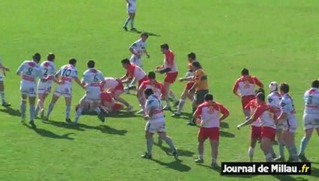 Rugby: Millau 10 - Decazeville 32 (1er mi-temps)