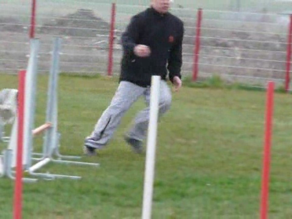 Bianca &  Pascal agility Dieuze 22/03/09