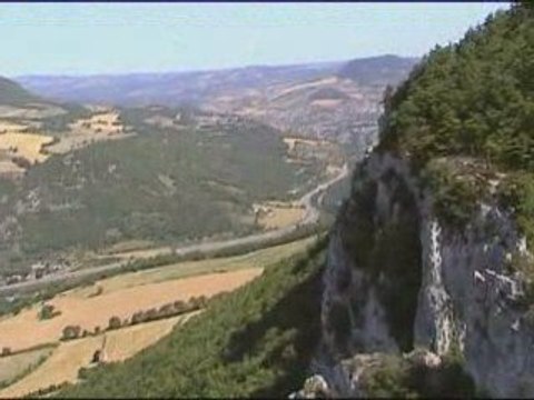 Parapente à Millau été 2008