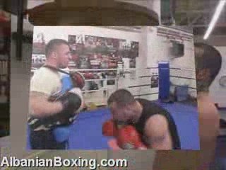 Ervis Jegeni IRON MAN Albanian Heavyweight Boxer