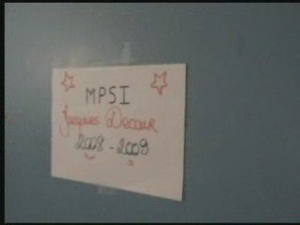 Lip Dub MPSI Jacques Decour