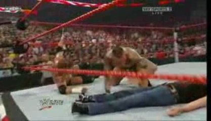 Randy Orton sets up Triple H Raw 3/23/09