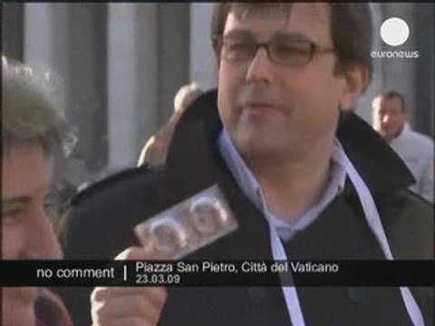 Manifestation devant le Vatican