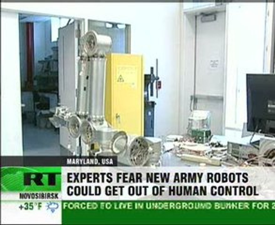 Robot soldiers taking over?