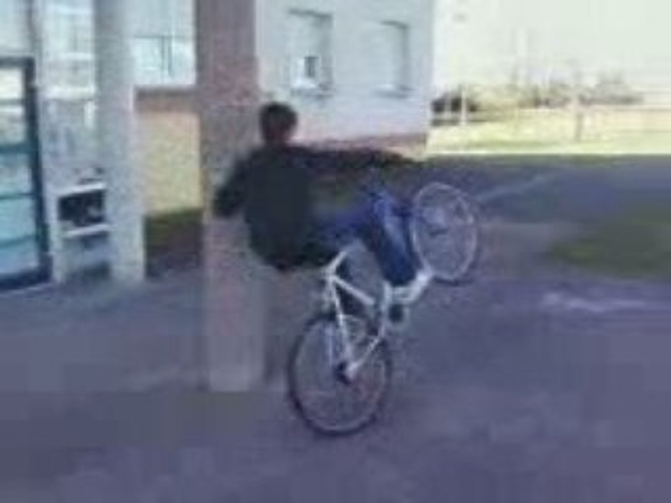 stunt en velo