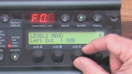 Nova System - Setting different output levels