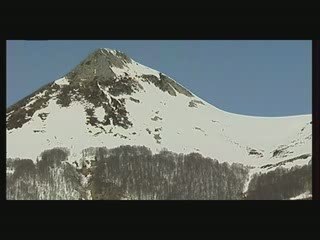 ski de randonnée dans le Cantal