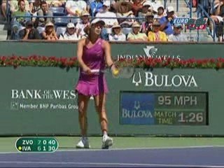 Ana ivanovic & Vera Zvonareva IW 2009