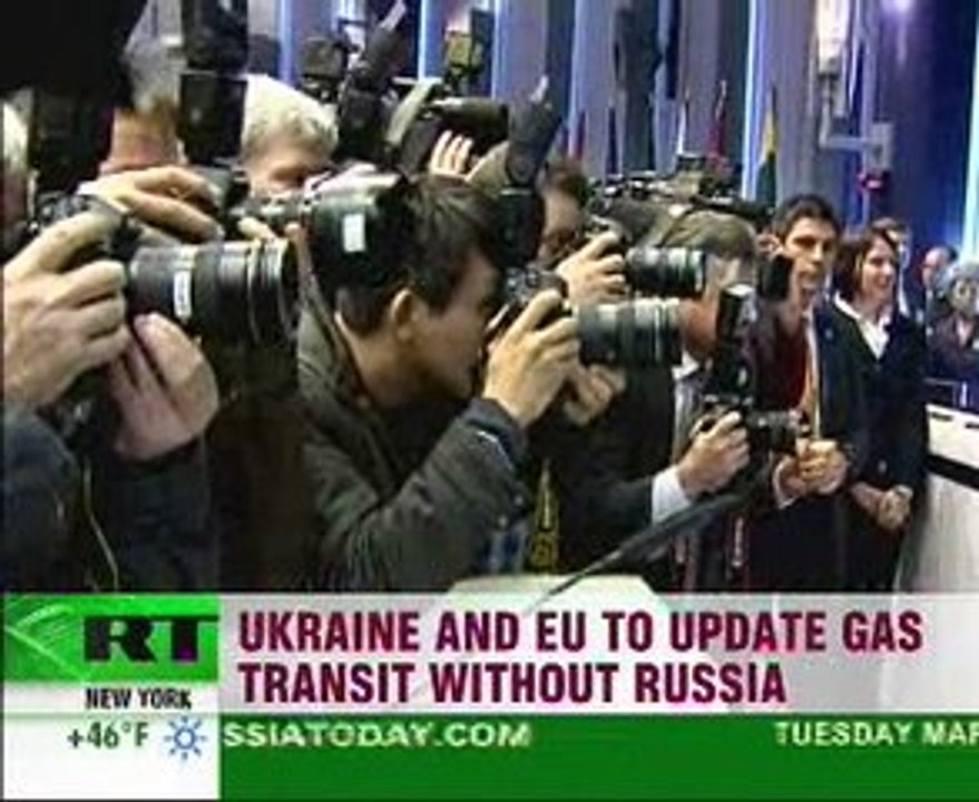 Putin condemns EU deal on Ukraine gas pipelines