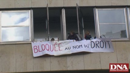 Blocage de la fac de Droit Strasbourg