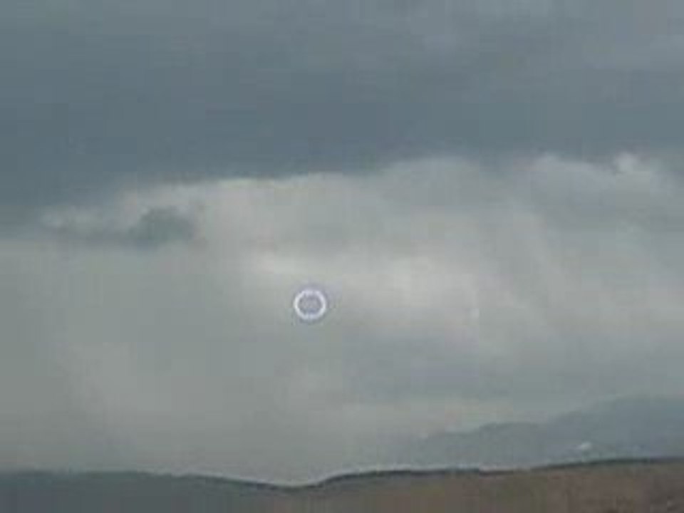 Another Ring UFO, Rocky Mountains 22nd July 2008 Video