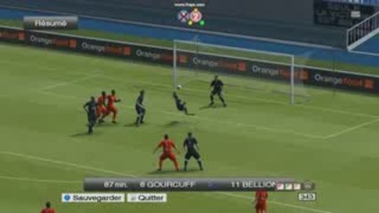 Retourné acrobatique pes 2009