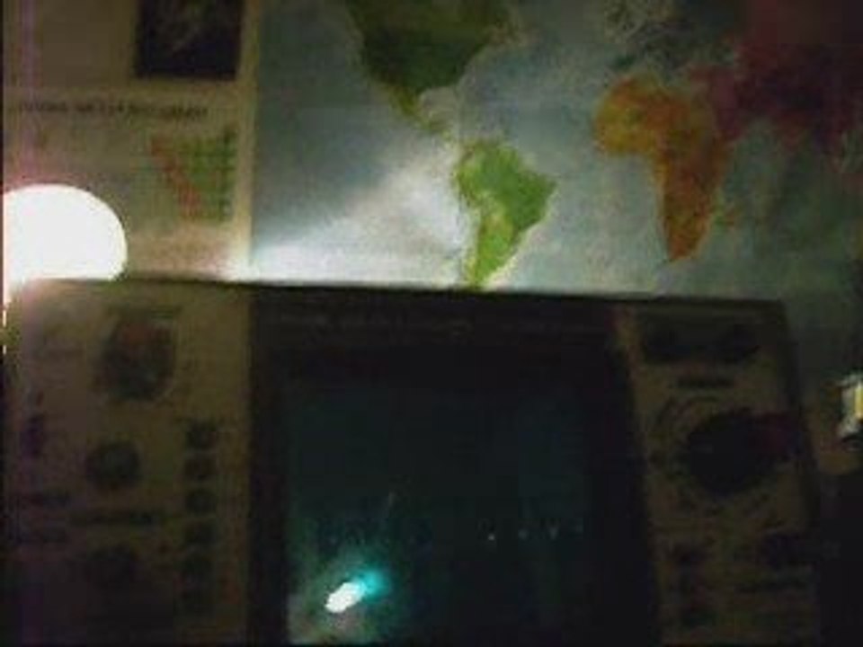 Microphone et oscilloscope