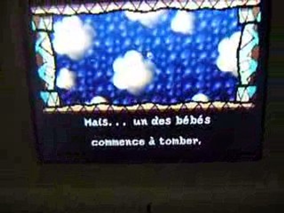 Vidéo teste Yoshi's Island ( GBA ) 1 partie