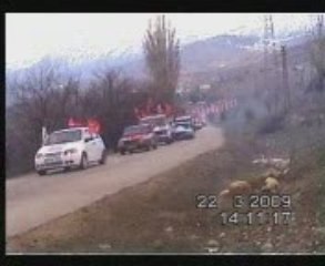 ARSLANKÖY MİTİNGİ-KONVOY GÖRÜNTÜLERİ-1-