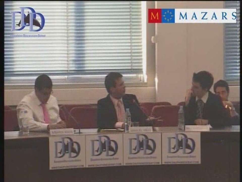 Manuel Valls à Dauphine 3