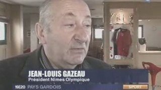 Nimes Olympique - Gazeau Sigal le combat