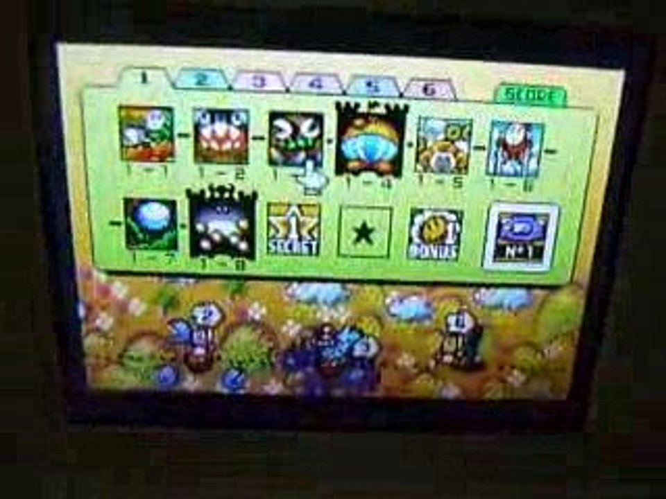 Vidéo teste Yoshi's Island ( GBA ) 2 partie