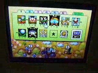 Vidéo teste Yoshi's Island ( GBA ) 2 partie