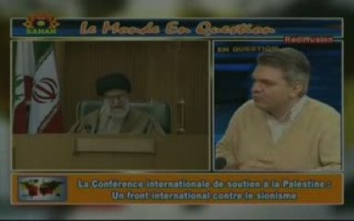 journaliste Arnaud Guyot Jeannin  à Sahar le 09 03 09 antisi